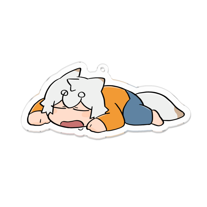 アクリルキーホルダー - 100 x 100 (mm)