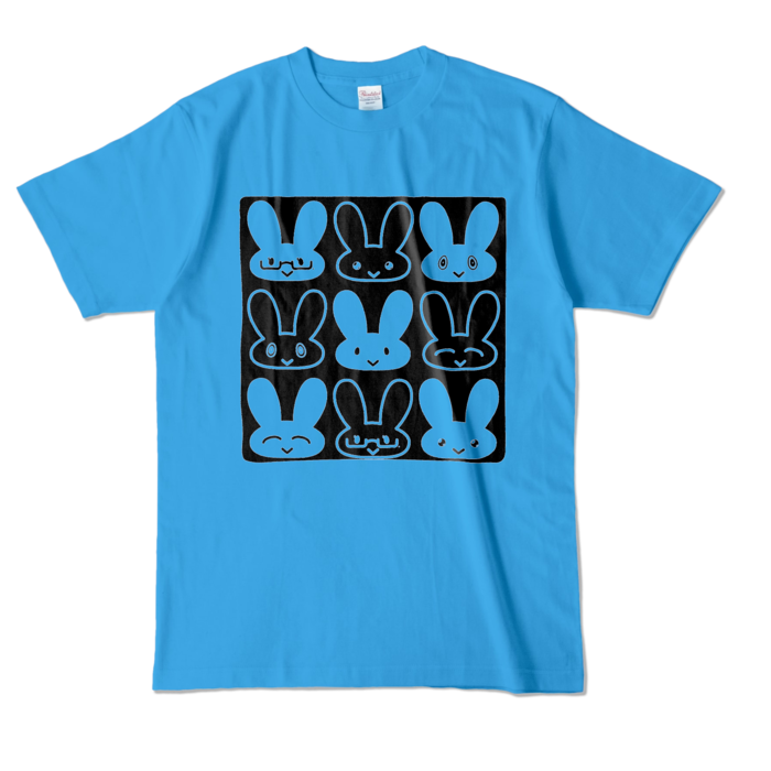 カラーTシャツ - L - ターコイズ (濃色)