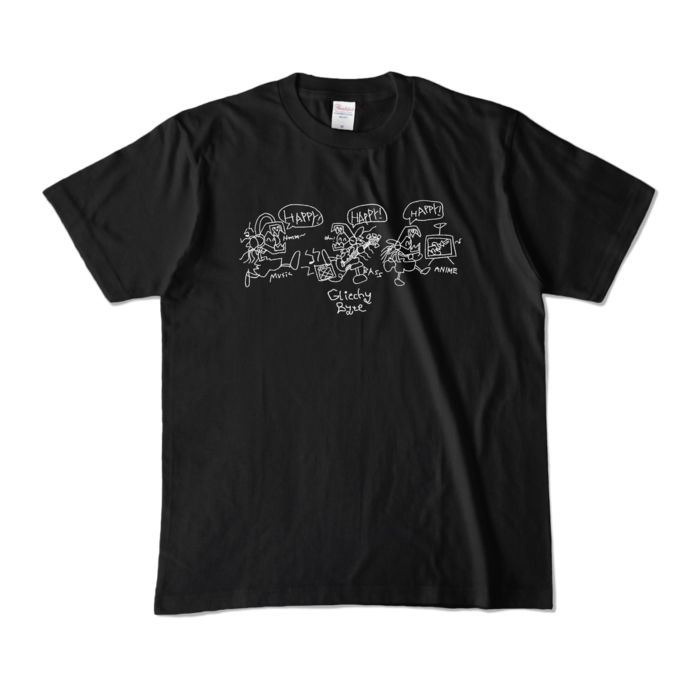 Glitchy Byte -4gboys- M - Black