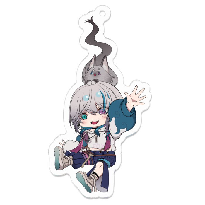 アクリルキーホルダー - 70 x 70 (mm)