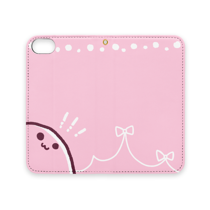 手帳型iPhoneケース（ベルトなし） - iPhone 8 / 7 - ストラップ穴 あり