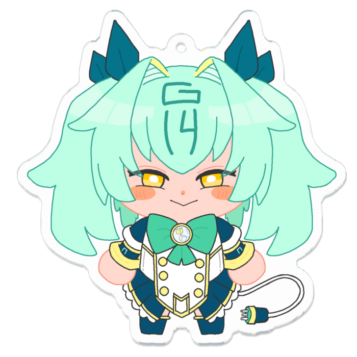 アクリルキーホルダー - 70 x 70 (mm)