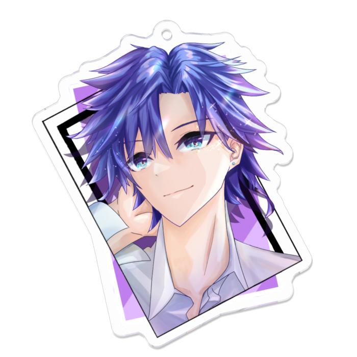 アクリルキーホルダー - 70 x 70 (mm)