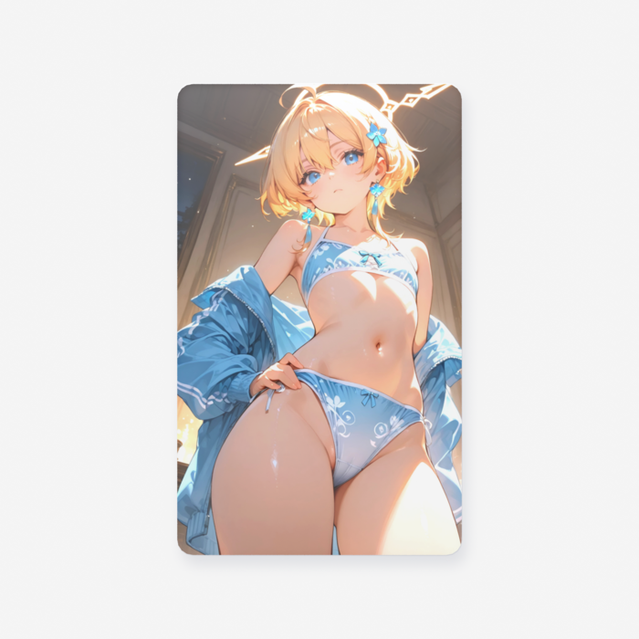 クリアカード - 名刺（55 × 91mm）