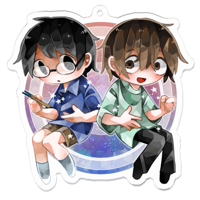 アクリルキーホルダー - 70 x 70 (mm)