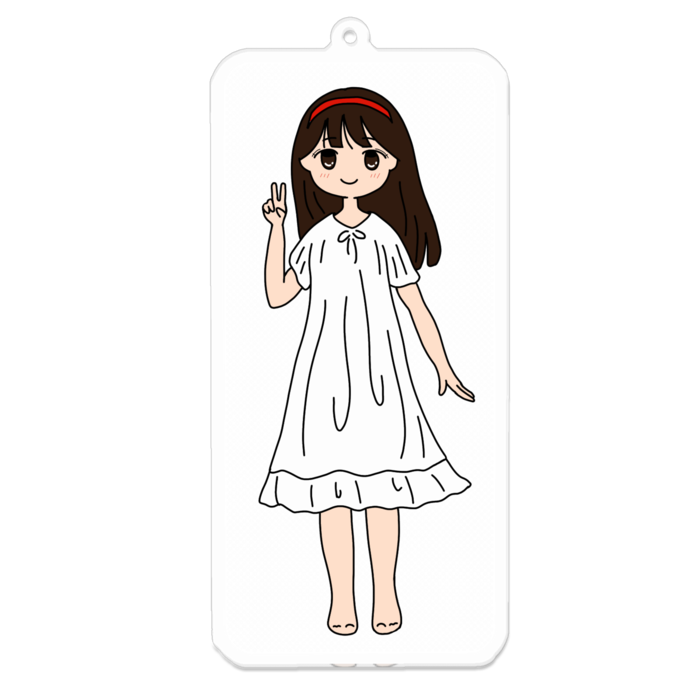 アクリルキーホルダー - 100 x 100 (mm)