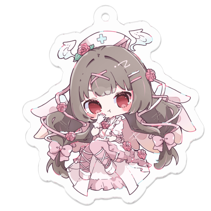 アクリルキーホルダー - 50 x 50 (mm)