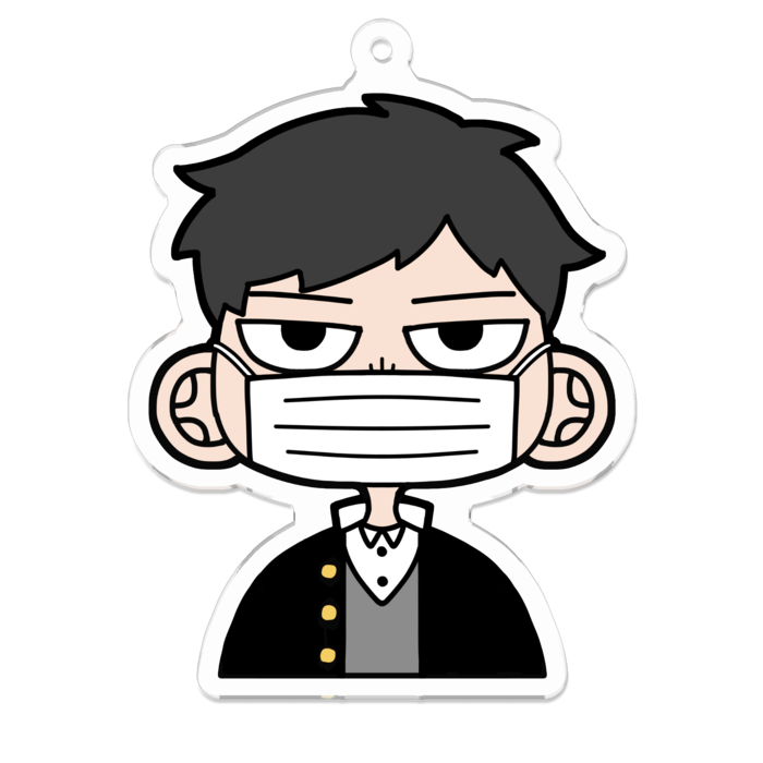 アクリルキーホルダー - 70 x 70 (mm)