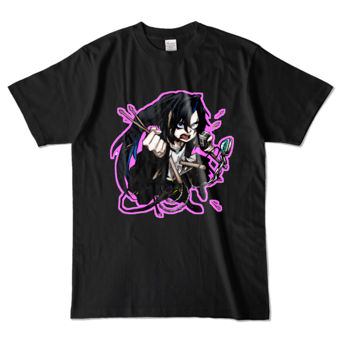 カラーTシャツ - L - ブラック (濃色)