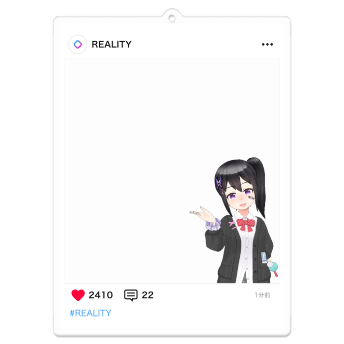 アクリルキーホルダー - 100 x 100 (mm)