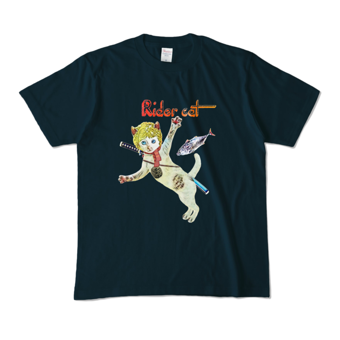 カラーTシャツ - M - ネイビー (濃色)