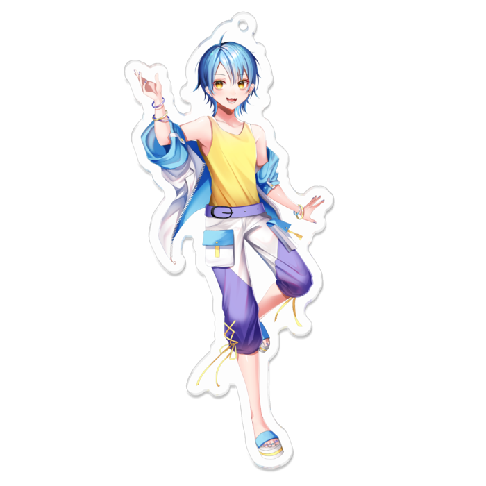 アクリルキーホルダー - 100 x 100 (mm)
