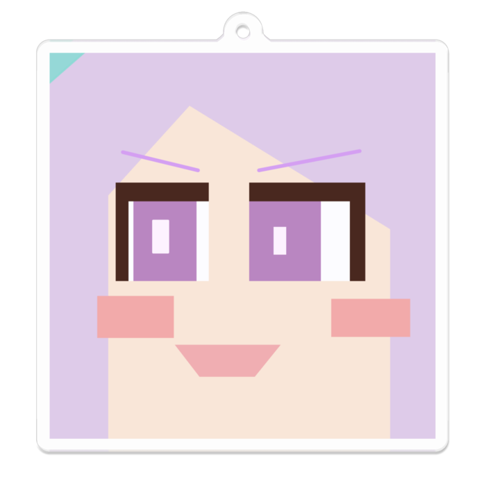 アクリルキーホルダー - 70 x 70 (mm)