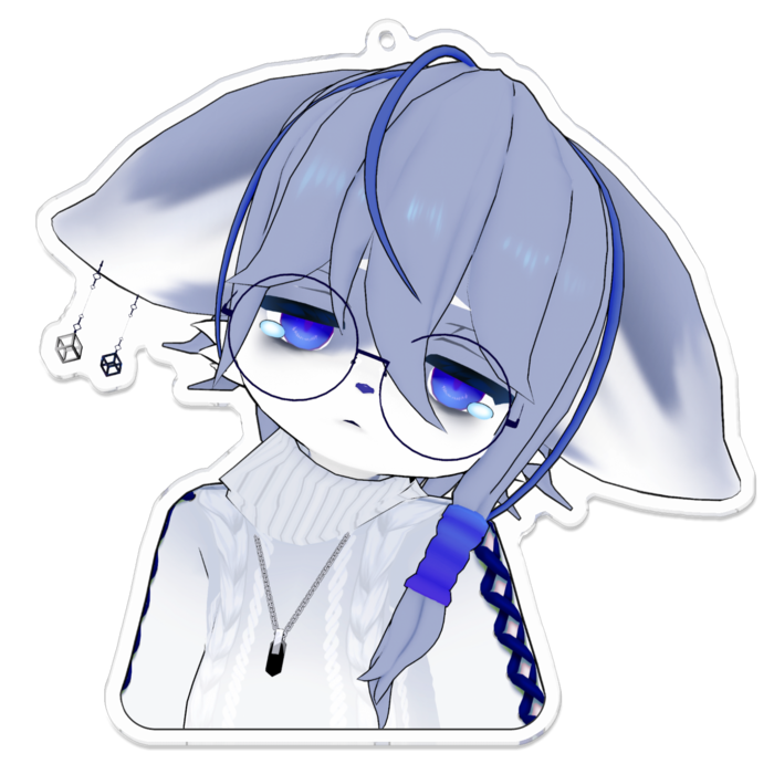 アクリルキーホルダー - 100 × 100 (mm)