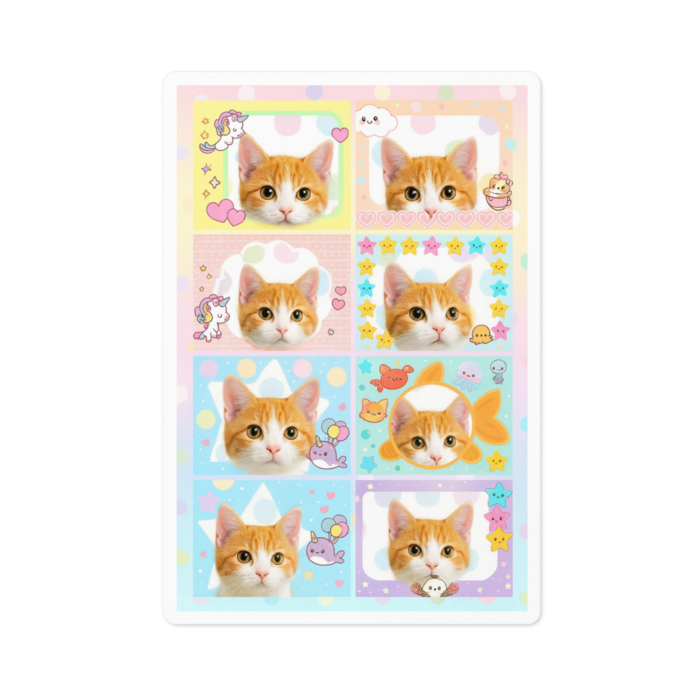 ステッカー - 100 x 100 (mm)