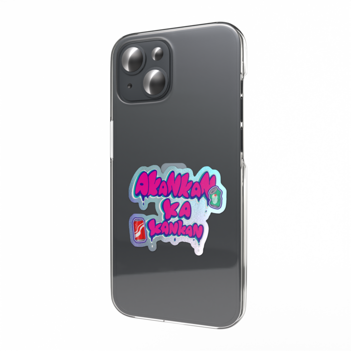 オーロラスマホステッカー - W55 × H91mm 以内
