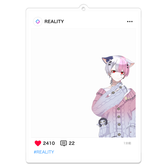 アクリルキーホルダー - 100 x 100 (mm)