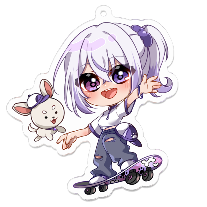 アクリルキーホルダー - 70 x 70 (mm)