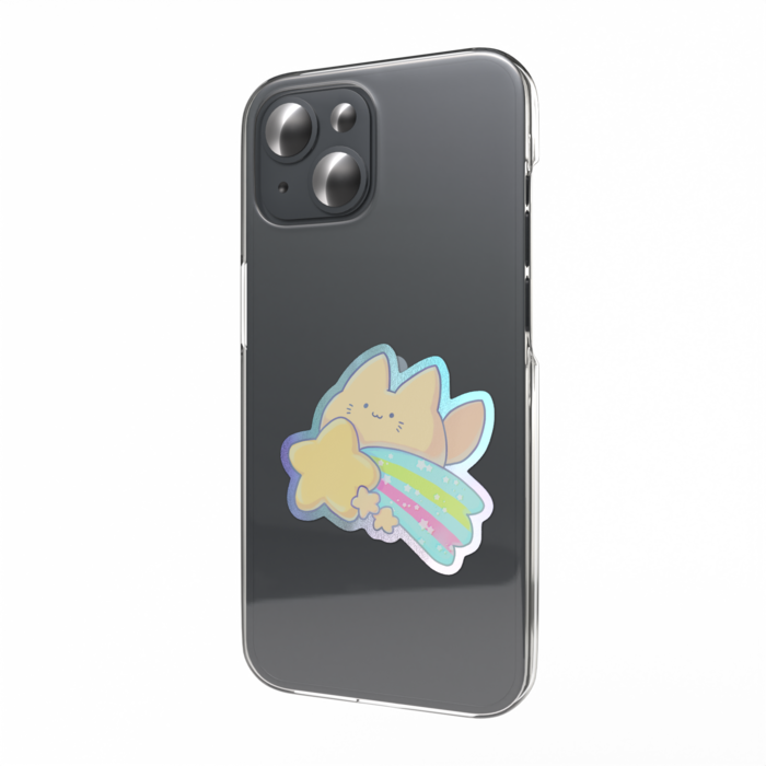 オーロラスマホステッカー - 大