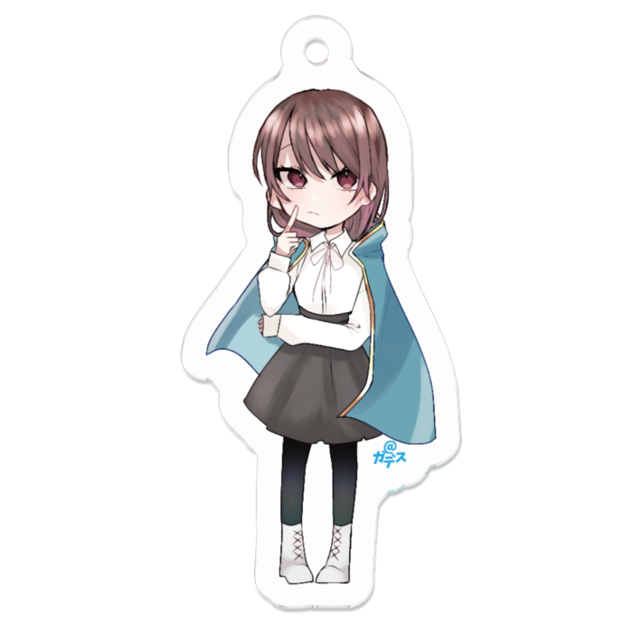 アクリルキーホルダー（コーティング） - 50 x 50 (mm)