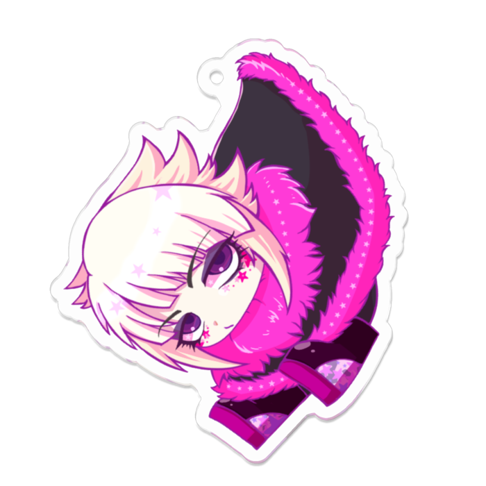 アクリルキーホルダー - 70 x 70 (mm)