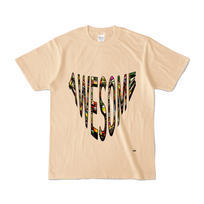 カラーTシャツ - S - ナチュラル (淡色)