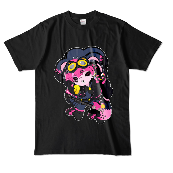 カラーTシャツ - L - ブラック (濃色)