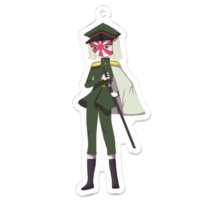 アクリルキーホルダー - 70 x 70 (mm)