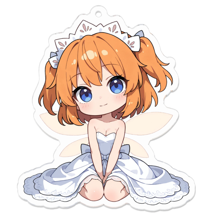 アクリルキーホルダー - 70 x 70 (mm)(キャラのみ)