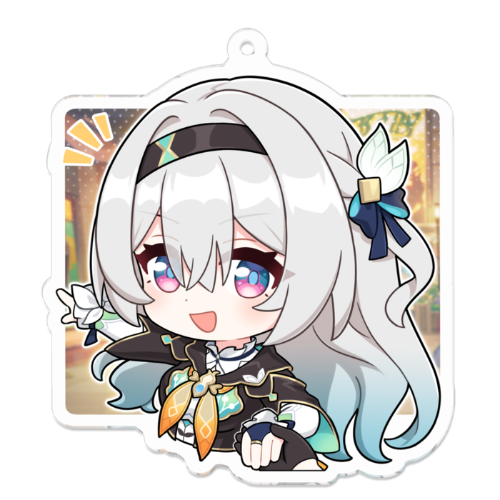 アクリルキーホルダー - 70 x 70 (mm)
