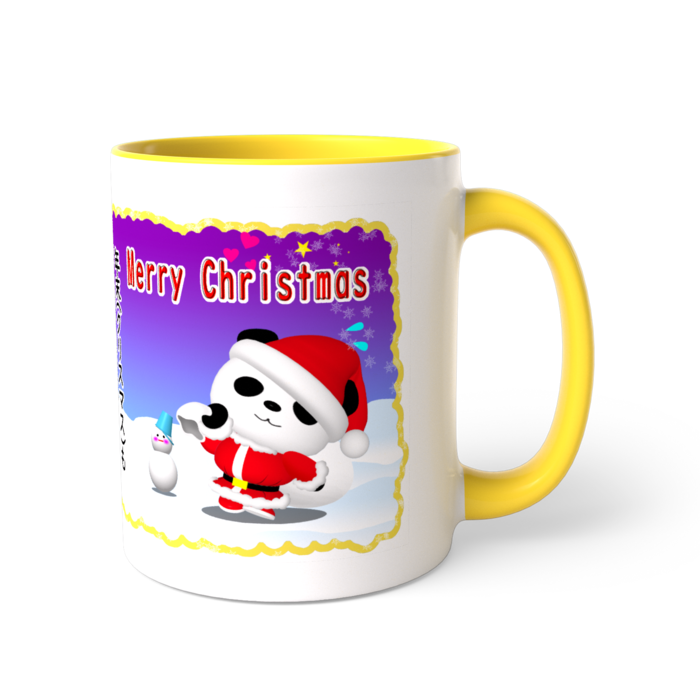 ツートンカラーマグカップ - 直径 8.2cm / 高さ 9.5cm