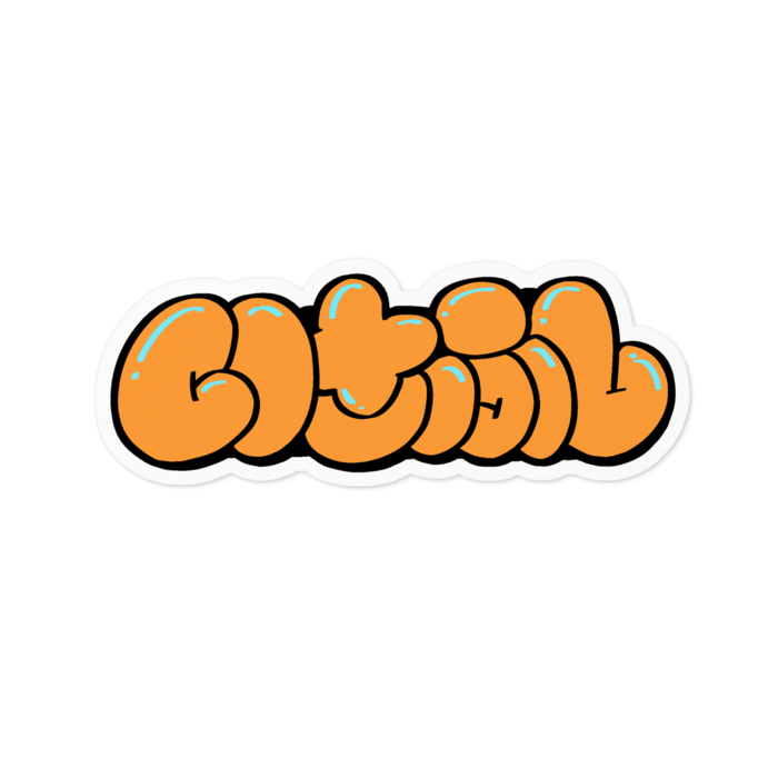 ステッカー - 100 x 100 (mm)