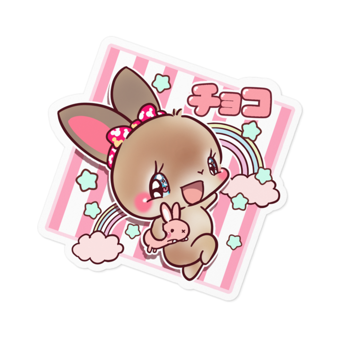 ステッカー - 100 x 100 (mm)