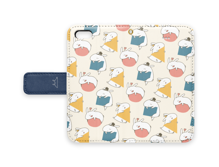 手帳型iPhoneケース - iPhone 5 / SE - ストラップ穴 あり