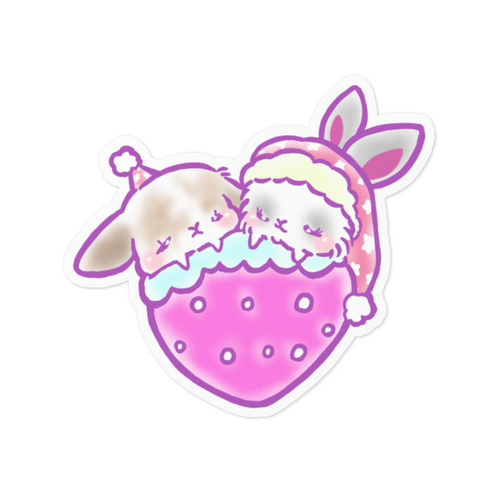 ステッカー - 100 x 100 (mm)