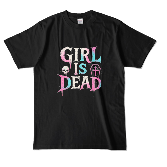 カラーTシャツ - L - ブラック (濃色)