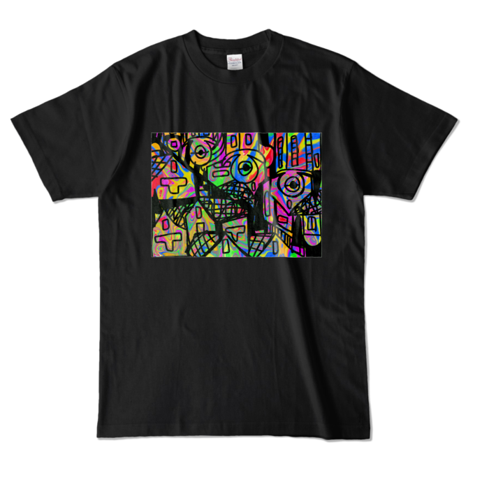 カラーTシャツ - L - ブラック (濃色)