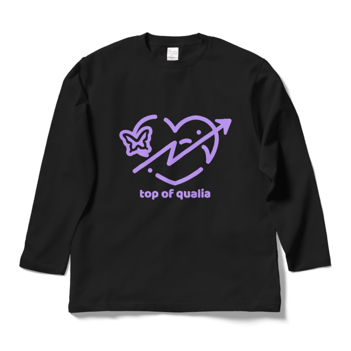 ロングスリーブTシャツ - L - ブラック