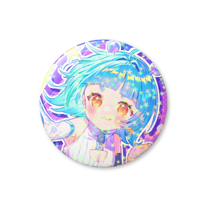 ホログラム缶バッジ - 56mm