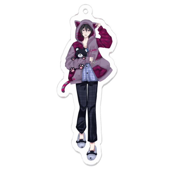 アクリルキーホルダー - 70 x 70 (mm)