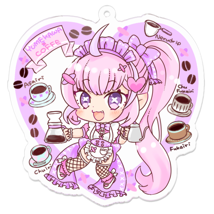 アクリルキーホルダー - 70 x 70 (mm)