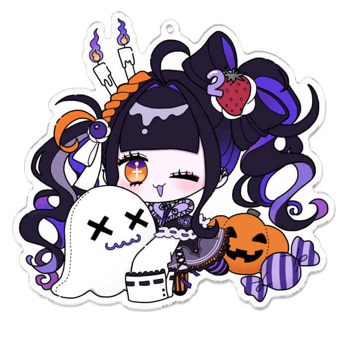 アクリルキーホルダー - 100 x 100 (mm)