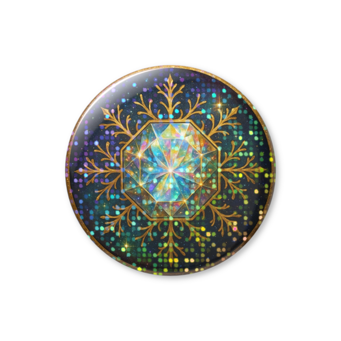 ホログラム缶バッジ - 32mm