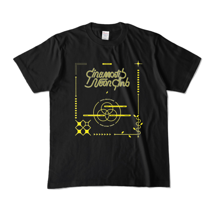 カラーTシャツ - M - ブラック