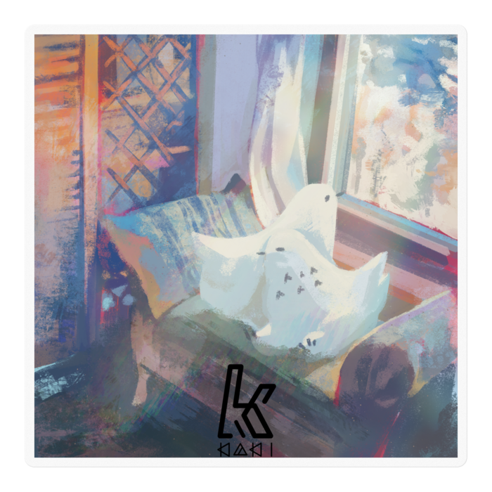 ステッカー - 100 x 100 (mm)