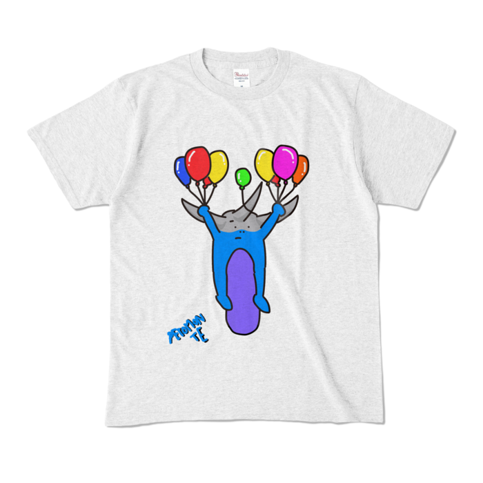 カラーTシャツ - M - アッシュ (淡色)