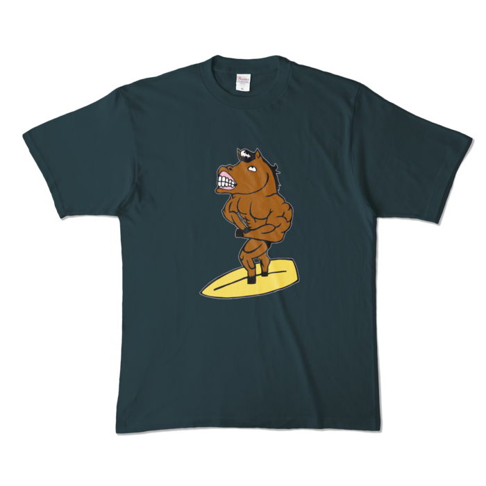 カラーTシャツ - XL - デニム (濃色)