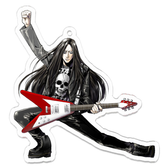 アクリルキーホルダー（コーティング） - 70 x 70 (mm)