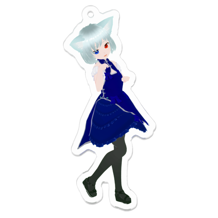 アクリルキーホルダー - 70 x 70 (mm)