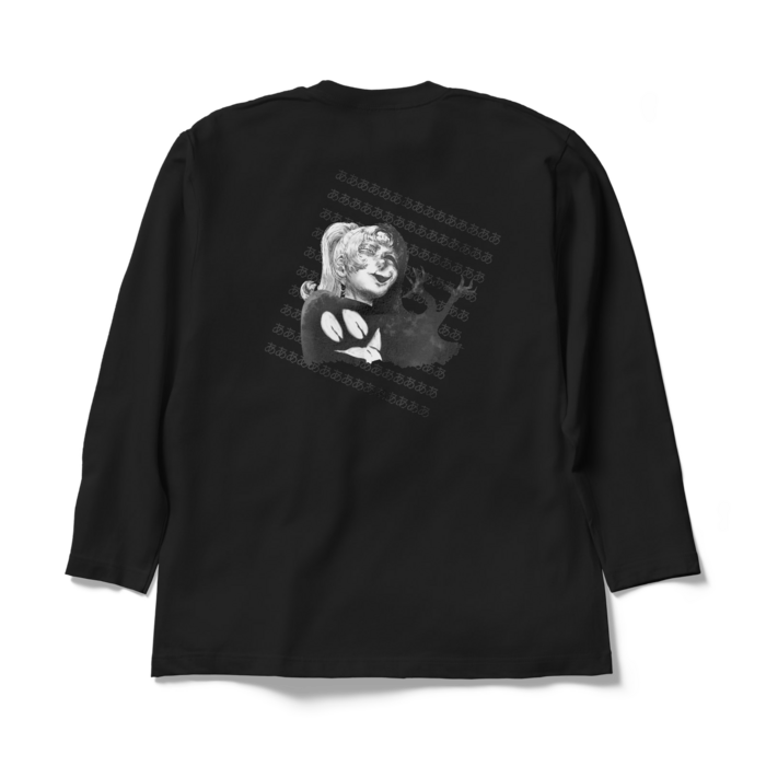 ロングスリーブTシャツ - XL - ブラック